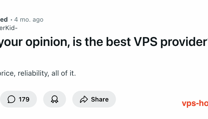 VPS Hosting Reddit: What Real Users Say About the Best VPS Providers