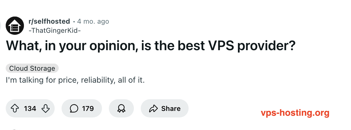 vps hosting reddit